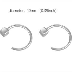 Stud earrings- Unisex- hip hop stylish earrings. Make a statement!